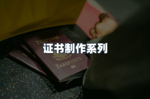 证书制作系列